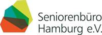 Logo mit buntem geometrischem Symbol und Schriftzug Seniorenbüro Hamburg e.V.